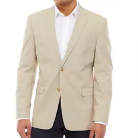 NEW Men’s Saddlebred tan sport coat - Picture 1 of 6